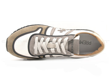 Premiata uomo sneakers simon tortora bianco uomo tortora