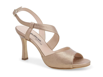 Melluso elegant sandals in metallic leather