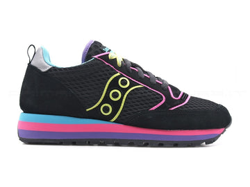 Saucony jazz triple neon donna nero