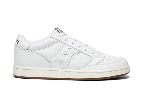 Saucony Jazz Originals Court uomo in pelle bianca s70555-22