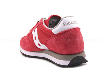 Saucony donna jazz originals rosso bianco uomo rosso