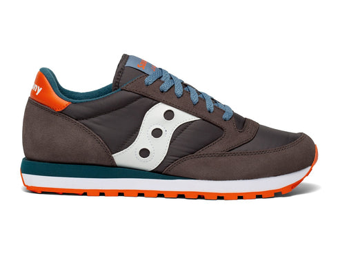 Saucony Jazz Originals sneakers uomo grigia marrone