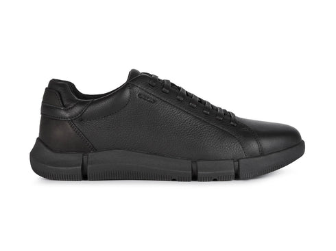 Geox Adacter scarpe stringate uomo pelle nero U26FFA-BLACK 