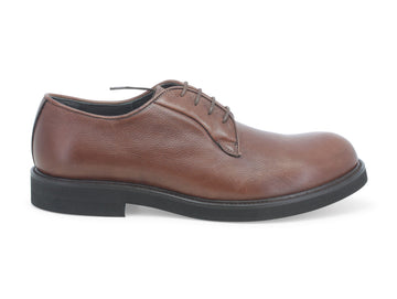 Melluso uomo scarpa classica bassa in pelle liscia marrone U24640B-220726
