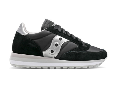 Saucony scarpe donna Jazz Originals Triple nere argento S60530-15