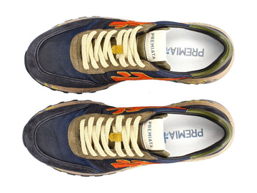 Premiata Mick suede trainer shoes