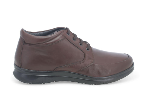 Melluso uomo scarponcini classici sportivi in pelle marrone U41115-216593