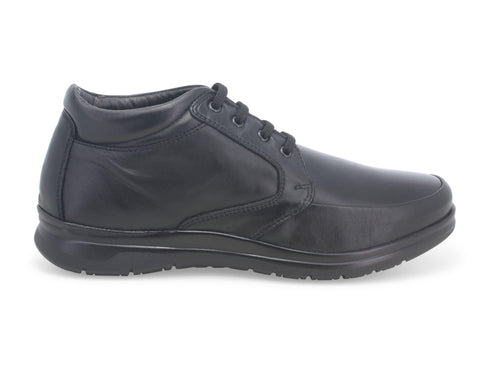 Melluso uomo scarponcino casual classico in pelle nera U41115-219274