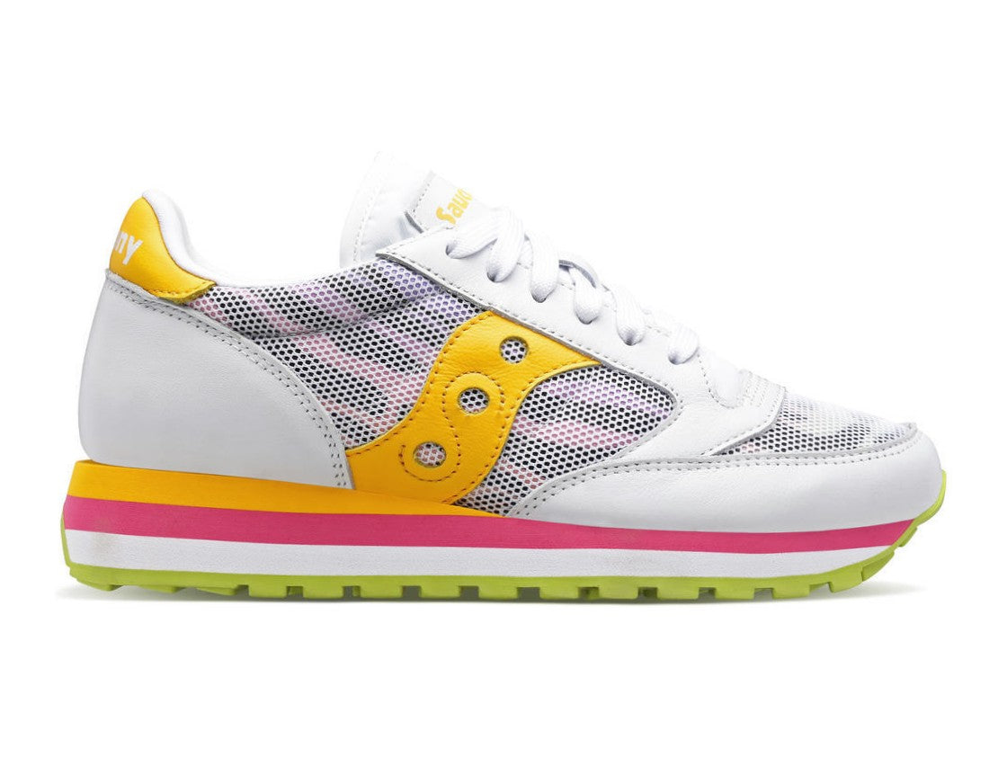 Saucony Sneaker Saucony Jazz Bianche E Gialle Saucony Gialle