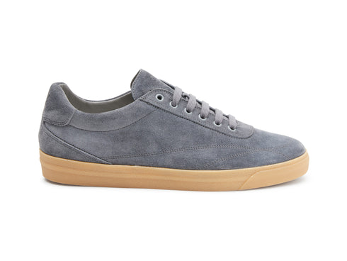 Frau Sneakers Uomo Stringate Estive in Camoscio grigio 26D2-iron