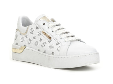 CafèNoir donna sneakers logata in pelle