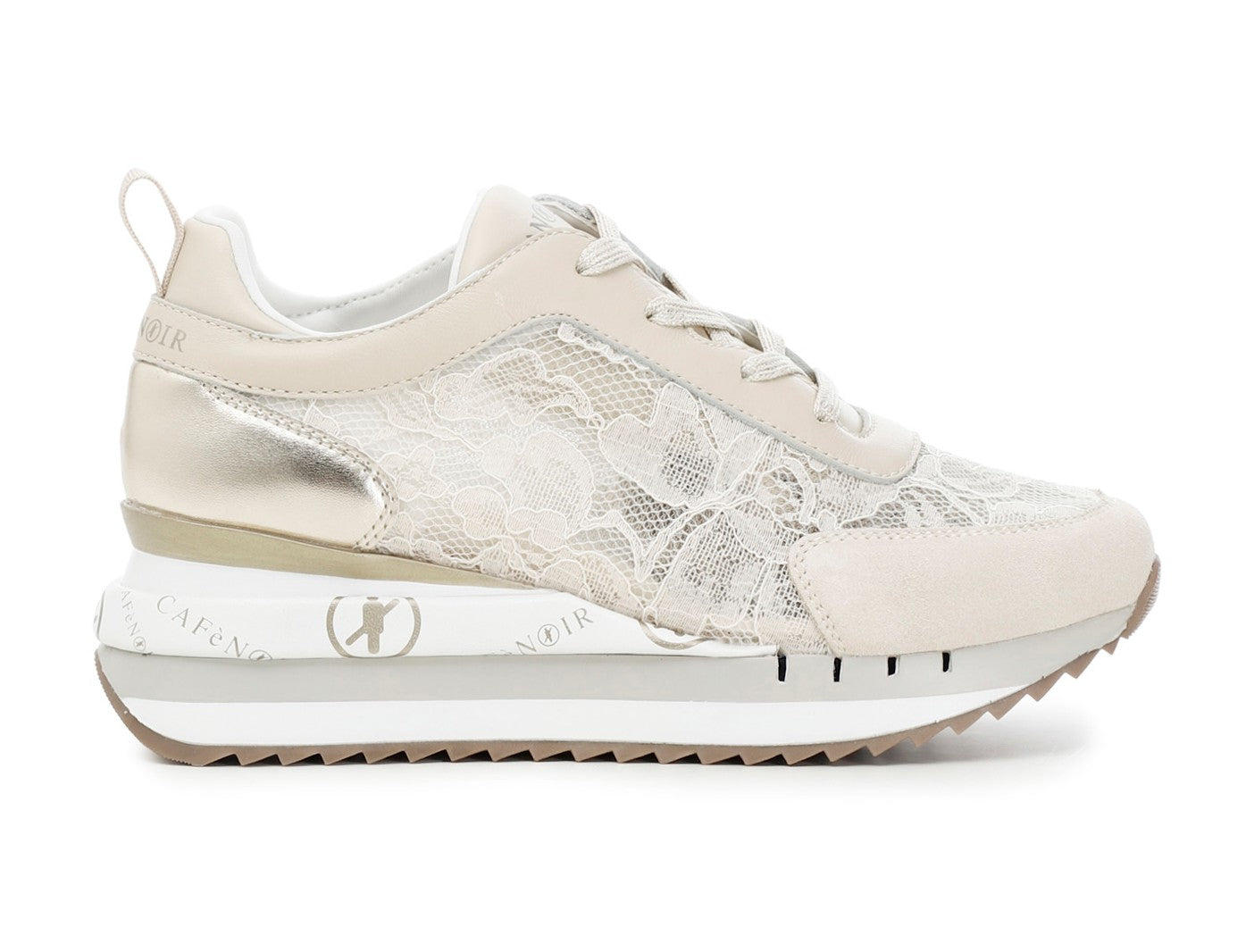 Sneakers Cafe Scarpe Zeppa Cafè Noir Wedge Sneakers Sneakers Cafe