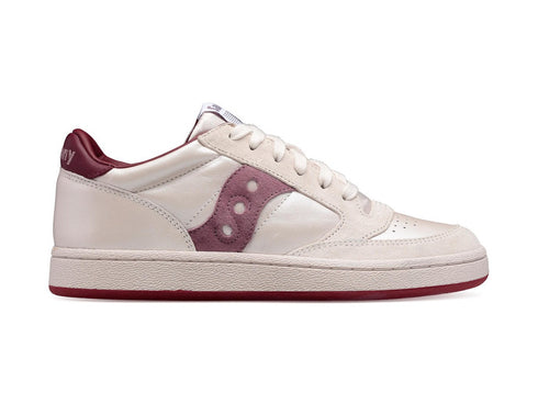Saucony scarpe donna Jazz Originals Court pelle satin perlata avorio S60688-1