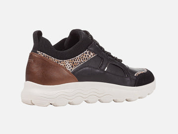 Geox women's winter leather spherica sneakers