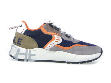 Voile Blanche sneakers multicolor Club 01 grigio blu arancio