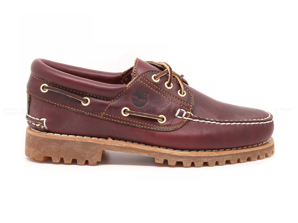 Timberland scarpe barca invernali bordeaux Grimandi calzature shop