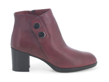 Melluso tronchetti comfort tomaia pelle bordeaux Z246-219245