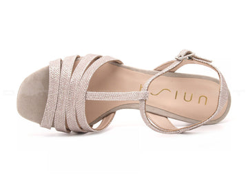 Unisa sandali con tomaia a t donna beige