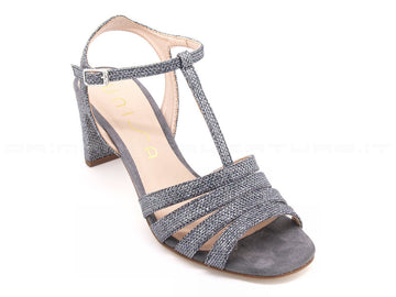 Unisa sandali con tomaia a t donna grigio