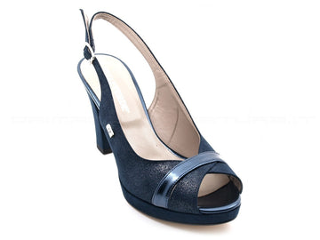 Valleverde sandali classici eleganti donna blu