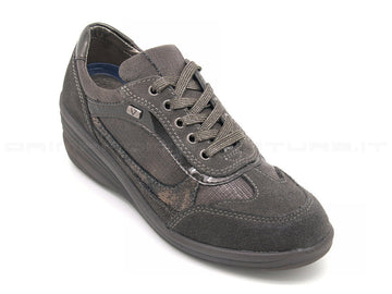 Valleverde scarpe stringate donna grigio