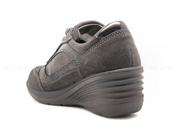 Valleverde scarpe stringate donna grigio