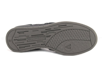 Valleverde sneakers stringate con glitter donna nero