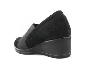 Valleverde scarpe accollate predisposte donna nero