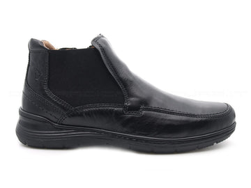 Valleverde uomo stivaletti con zip uomo nero