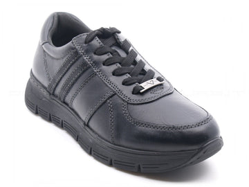 Valleverde uomo scarpe sportive lacci uomo nero