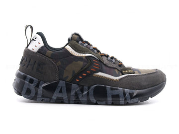 Voile blanche club 01 camouflage uomo verde