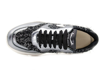 Voile blanche donna sneakers monster donna argento