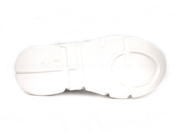 Voile blanche donna sneakers monster donna argento
