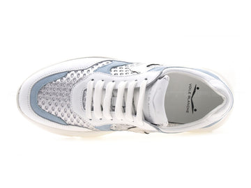 Voile blanche donna monster mesh donna bianco