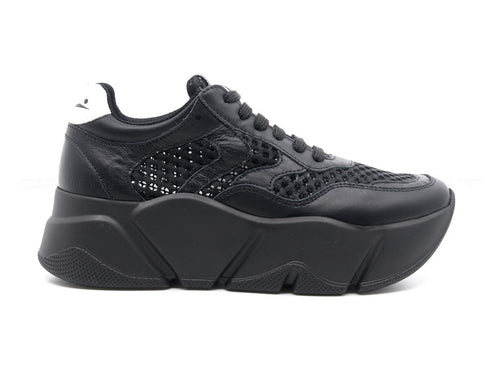 Voile blanche donna monster mesh donna nero
