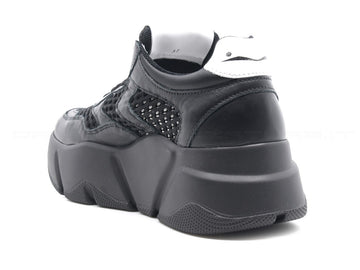 Voile blanche donna monster mesh donna nero