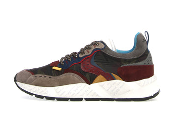 Voile Blanche multicolor men's sneakers Club 18