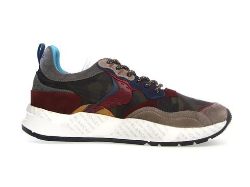 Voile Blanche sneakers uomo multicolor Club 18 grey army